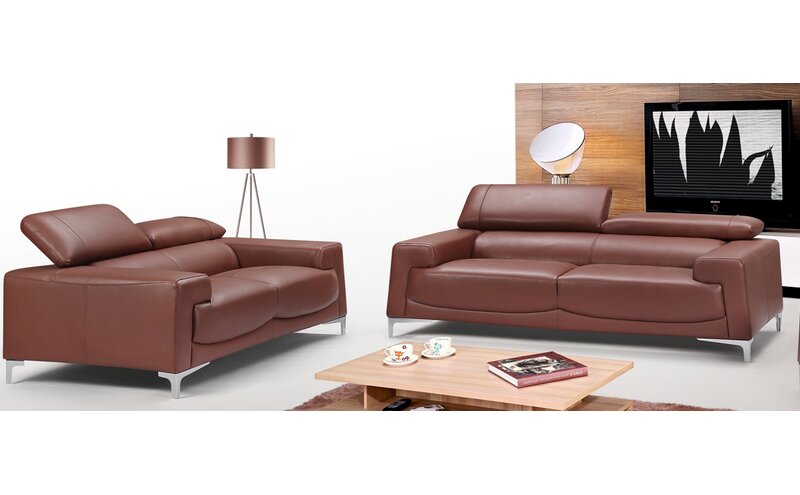 living room design saddle leather